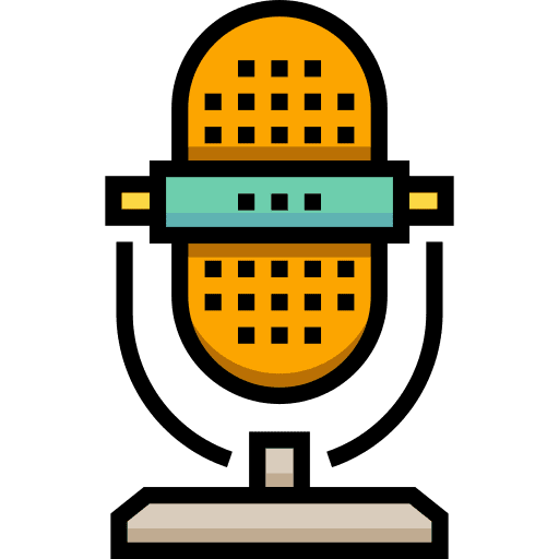 Microphone radio sound ui icon