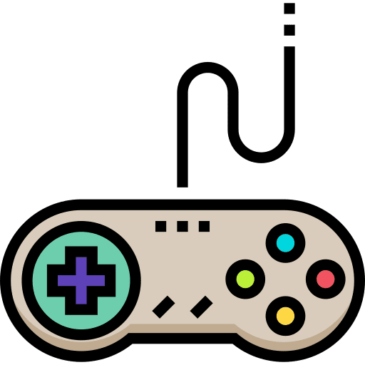 Game controller joystick electronic multimedia icon