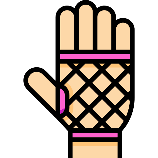 Gloves retro eighties fashion icon