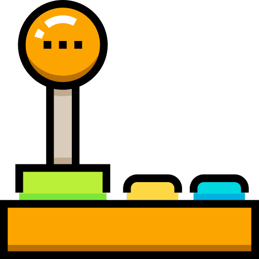 Joystick game controller multimedia gaming icon