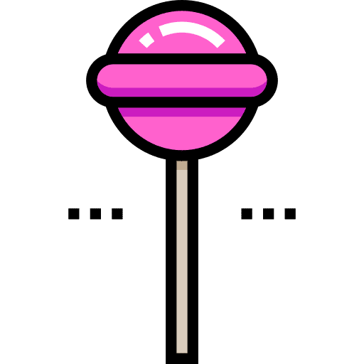 Lollipop sugar food and restaurant food icon