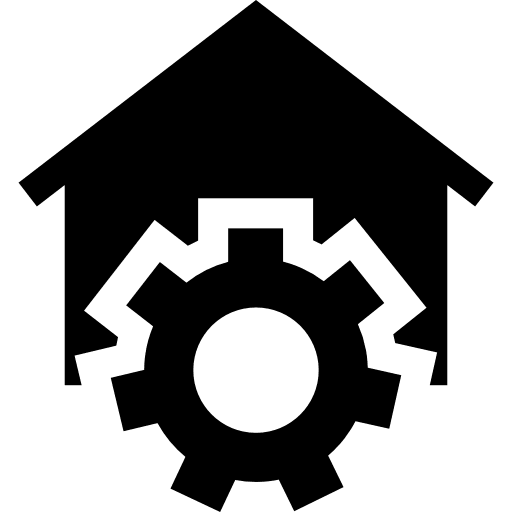 Home settings technological adjustment icon