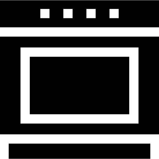 Oven furniture and household device cooking icon