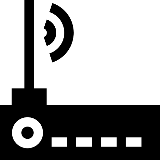 Router communications wireless connectivity wifi signal icon