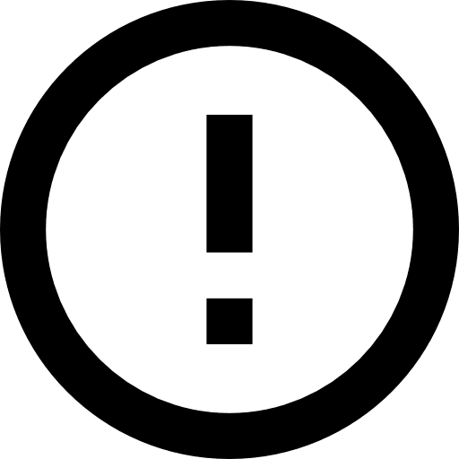 Alert alert signaling important icon