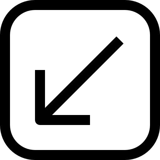 Diagonal arrow arrows directional multimedia option icon