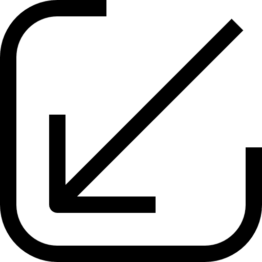 Diagonal arrow multimedia multimedia option diagonal arrow icon