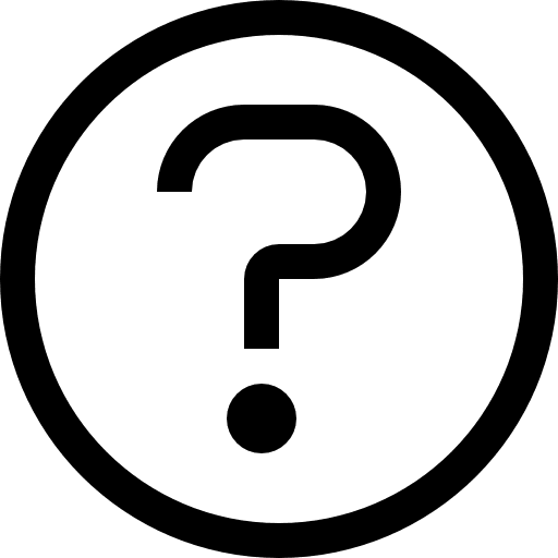 Question button information help icon