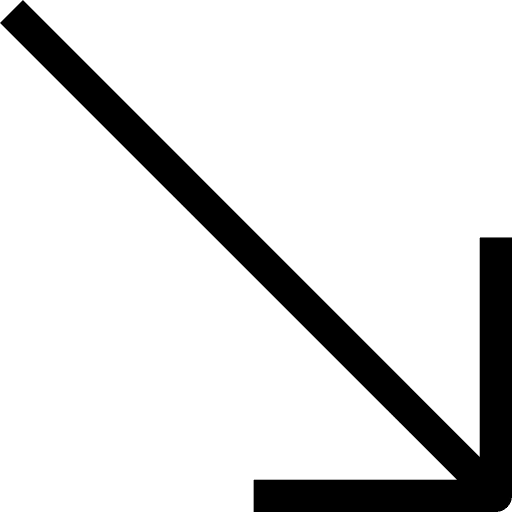 Diagonal arrow multimedia option diagonal arrow orientation icon