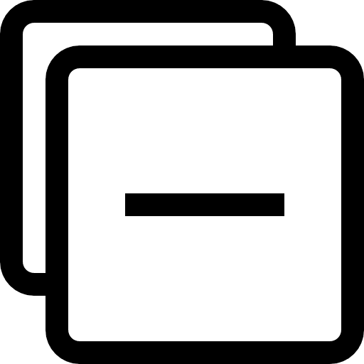 Remove signs substraction minus icon