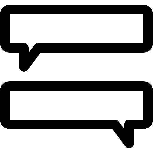 Chat chat speech bubble multimedia icon