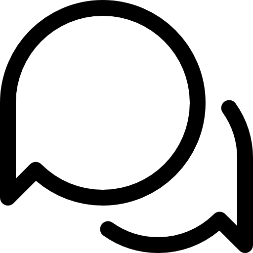 Chat multimedia chat communications icon