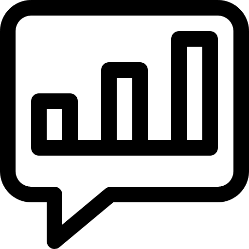 Chat communications speech bubble multimedia icon