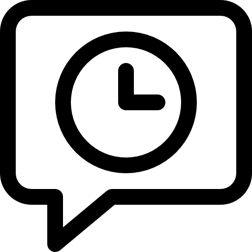 Chat conversation communications speech bubble icon