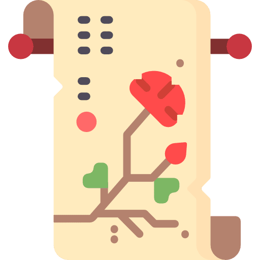 Painting painting papyrus cultures icon