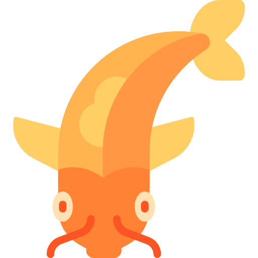 Carp fortune chinese animals icon