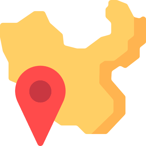 China maps and location nation cultures icon