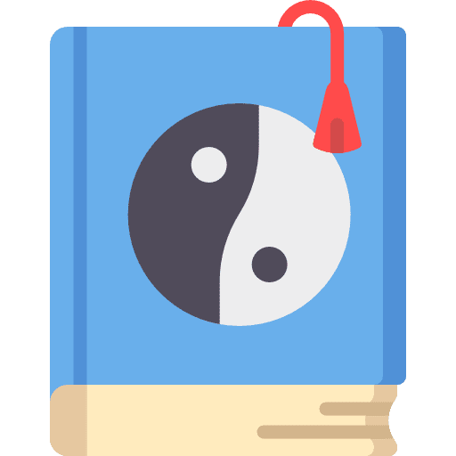 Yin yang signs symbol balanced icon