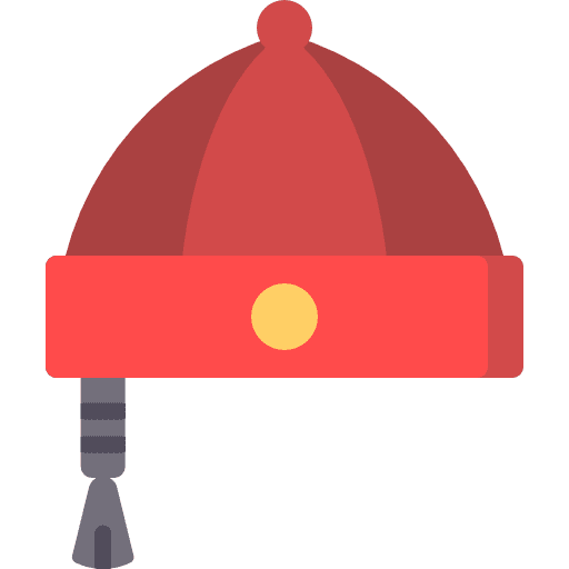 Hat oriental accessory fashion icon