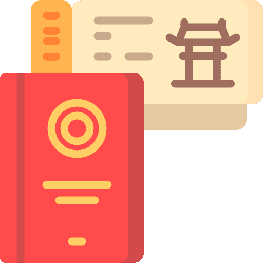 Tickets entertainment show chinese icon