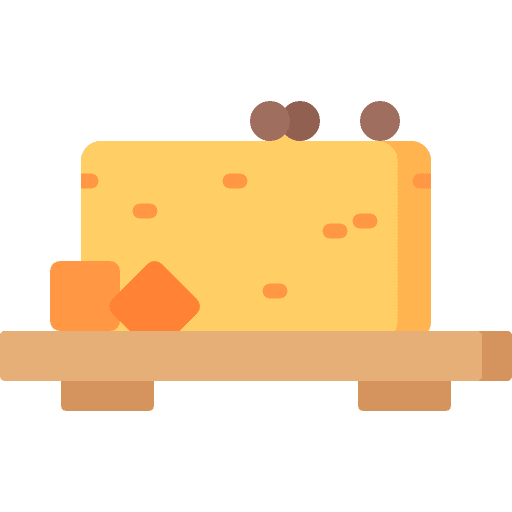 Tofu vegan chinese gastronomy icon