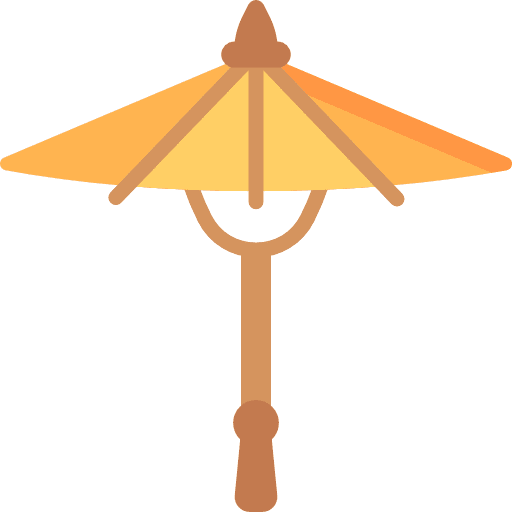 Umbrella asia chinese china icon