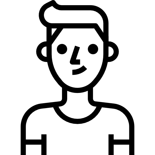 Man man boy profile icon