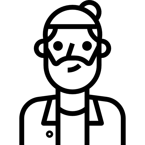 Man man hipster boy icon