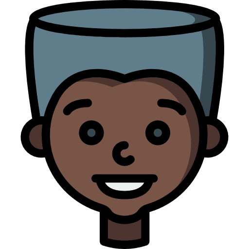 Boy profile user happy icon