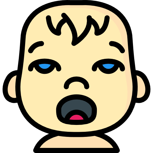 Baby profile social user icon