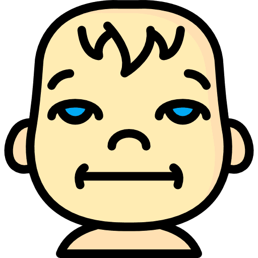 Baby user profile people icon