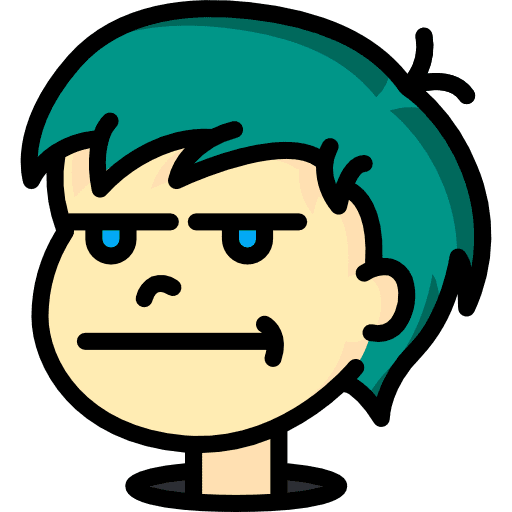 Boy people avatar angry icon