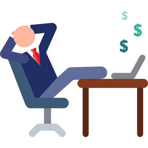 Workplace businessman people pictograms icon