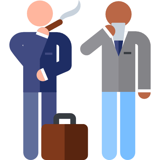 Break people humanpictos businessmen icon