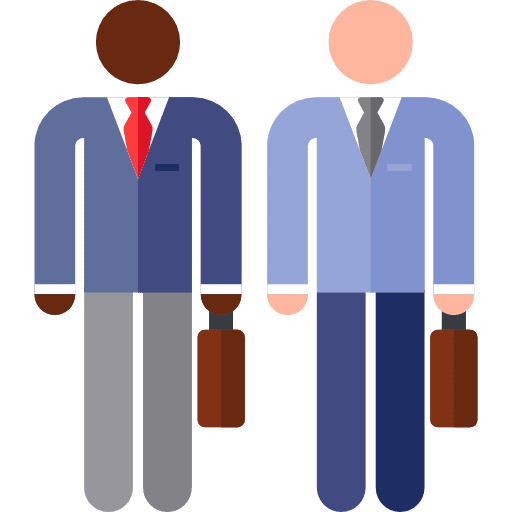 Businessmen businessmen pictograms people icon