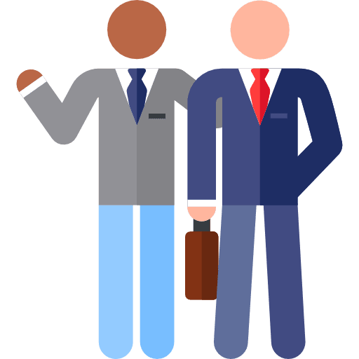 Businessmen humanpictos business and finance businessmen icon