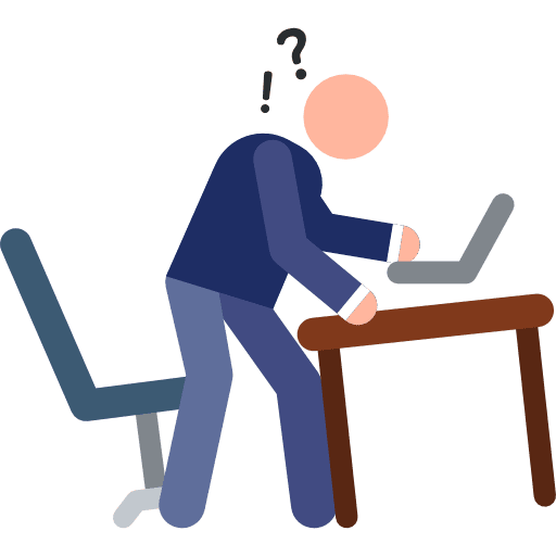 Employee employee workplace pictograms icon