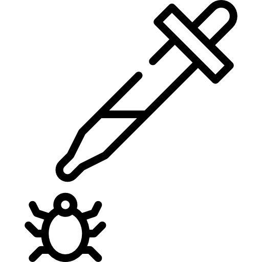 Flea protection bugs flea icon