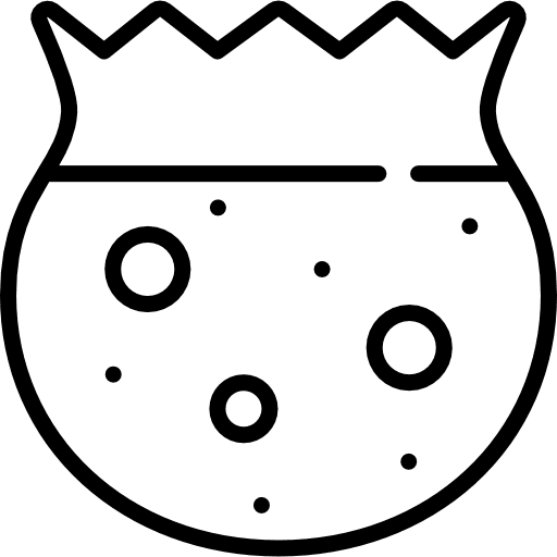 Bowl goldfish pet fishbowl icon