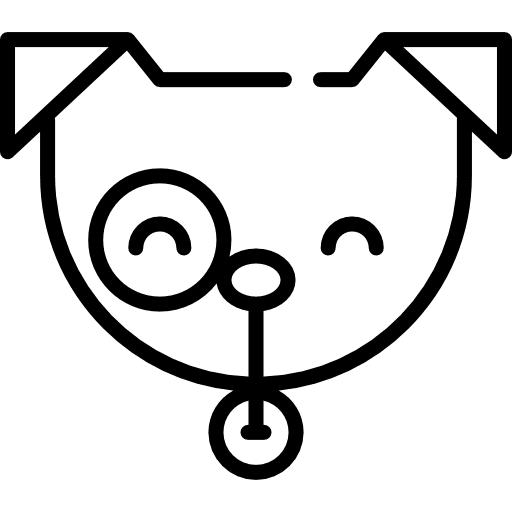 Dog dog animal kingdom mammal icon