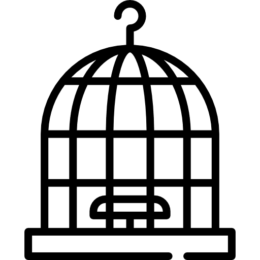 Cage pets pet cage icon