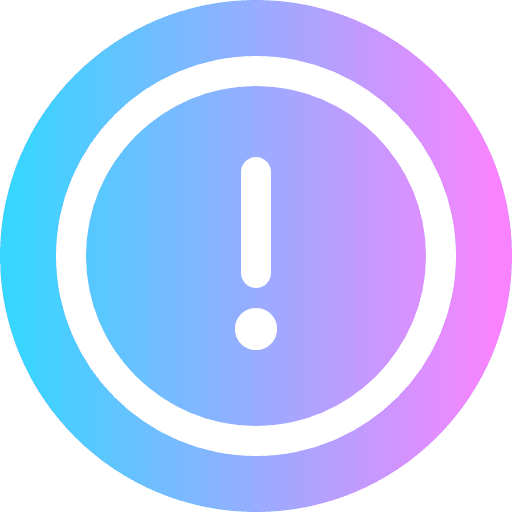 Exclamation alert be careful ui icon