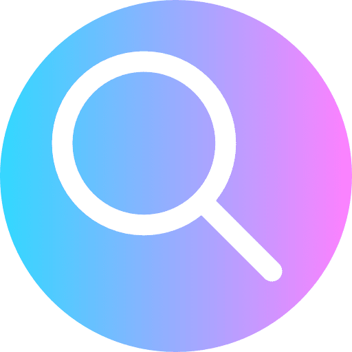 Search detective ui tools and utensils icon