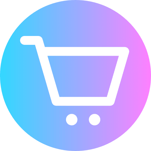 Shopping cart commerce and shopping commerce online store icon