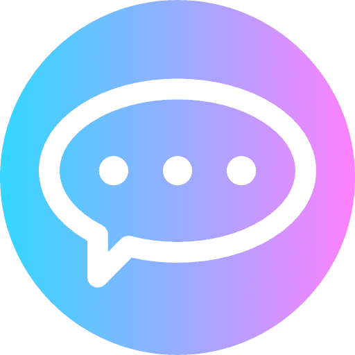 Chat multimedia speech bubble conversation icon