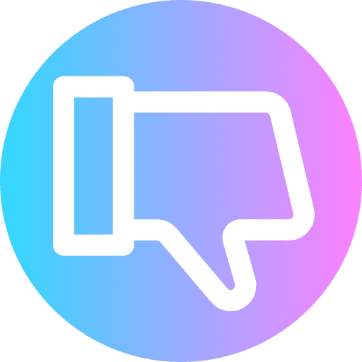 Dislike hands disadvantage gestures icon