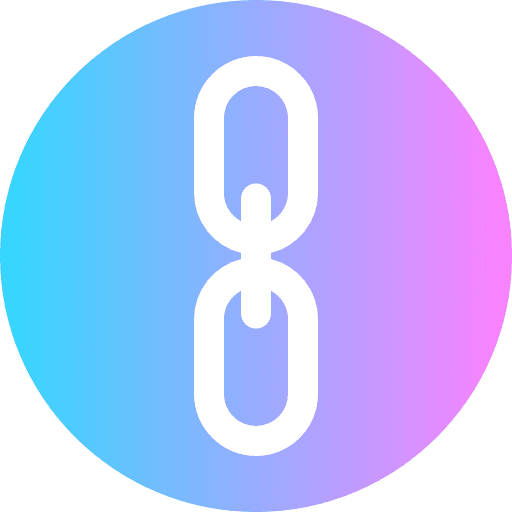 Link web page copy link hyperlink icon