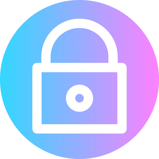 Padlock tools and utensils locked lock icon