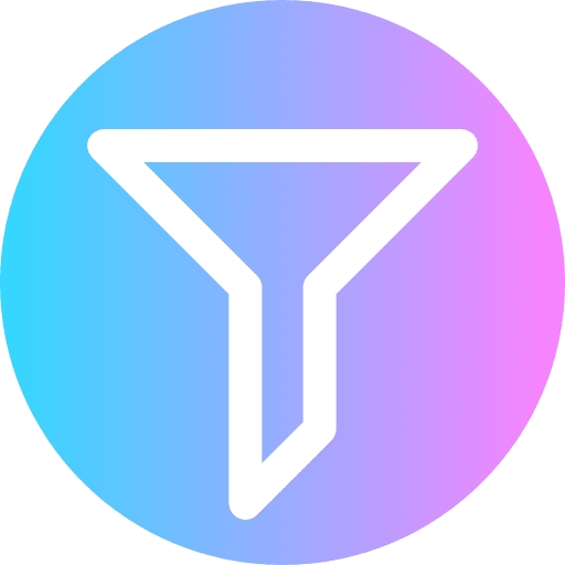 Filter filter ui tool icon
