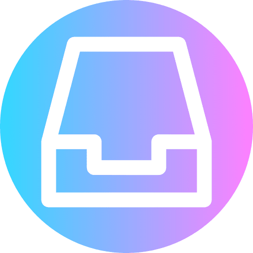 Inbox inbox symbol email icon